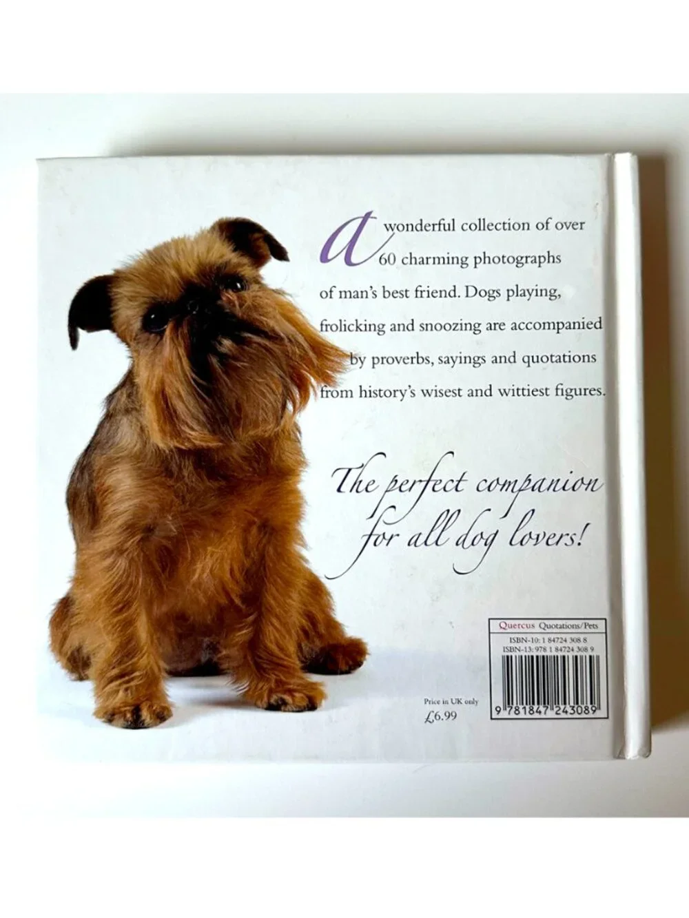 Huggable Hounds Dog Lover's Treasury Hardcover Gift Book 2007 Photos Quotations